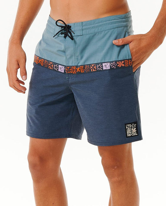 Rip Curl SWC Fungi Layday Boardshorts-Dark Navy