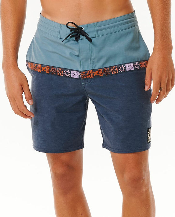 Rip Curl SWC Fungi Layday Boardshorts-Dark Navy