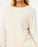 Rip Curl Cosy Raglan Crew Sweatshirt-Off White