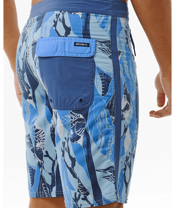 Rip Curl Mirage Rod Lord Boardshorts-Blue Yonder