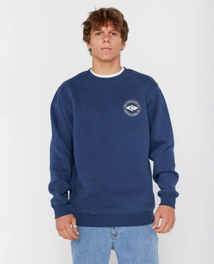 Rip Curl Staple Crew Sweatshirt-Light Navy