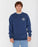 Rip Curl Staple Crew Sweatshirt-Light Navy