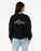Rip Curl Neon Diamond Heritage Crew Sweatshirt-Black