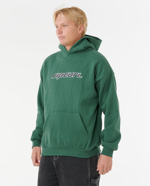 Rip Curl Nu Dose Hooded Sweatshirt-Mountain Green