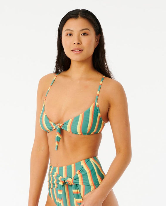 Rip Curl Brazilian Soul Bralette Top-Teal