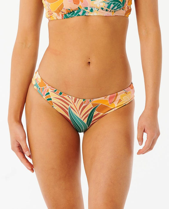Rip Curl Brazilian Soul Revo Cheeky Bottom-Multico