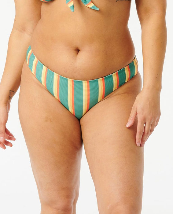 Rip Curl Brazilian Soul Revo Cheeky Bottom-Multico