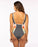 Rip Curl Trippin Good One Piece-Washed Black