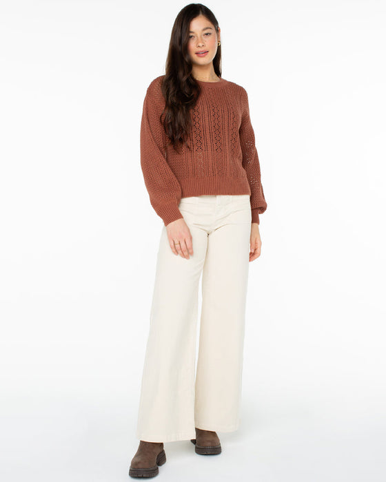 Roxy Daybreak Sweatshirt-Russet