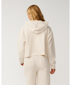 Rip Curl Cala Nights Textured Hooded Sweatshirt-Natural