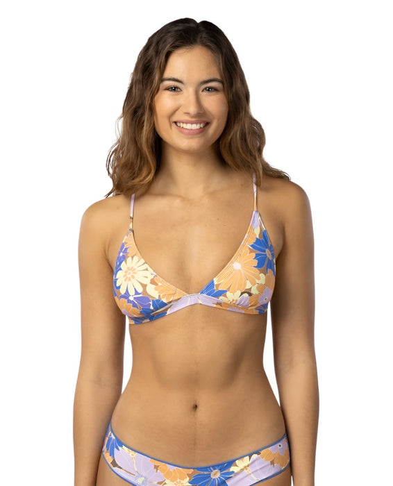 Rip Curl Sunrise Session Crossback Tri Top-Lilac