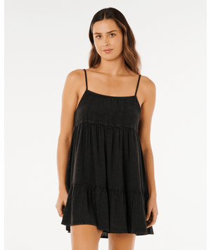 Rip Curl Classic Surf Cover Up Dress-Black