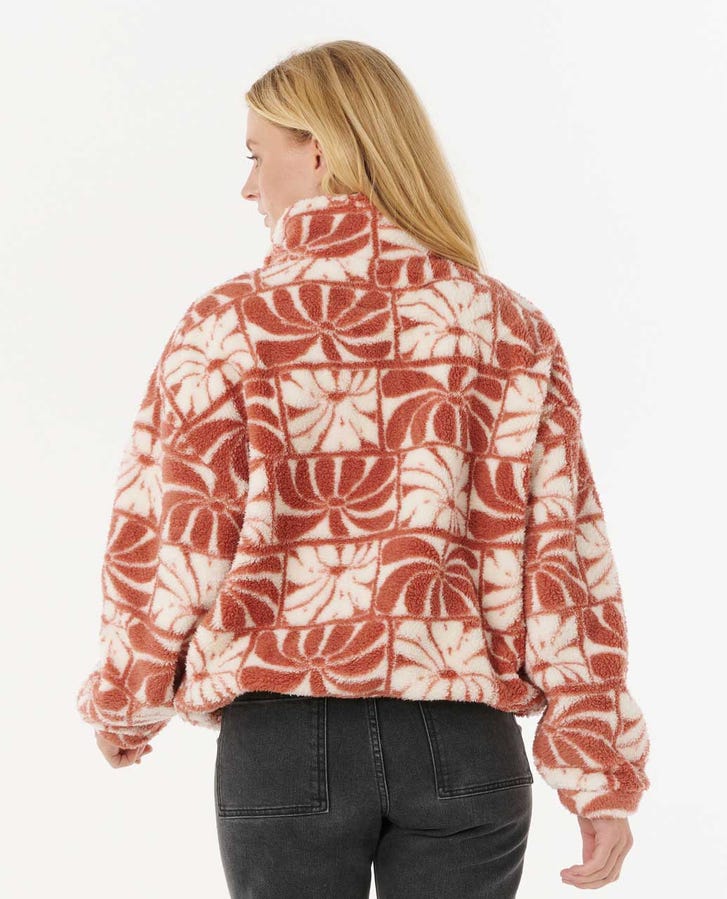 Rip Curl Ty WilliamsÂ Polar Fleece Jacket-Brick