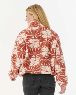 Rip Curl Ty WilliamsÂ Polar Fleece Jacket-Brick