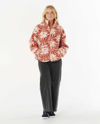 Rip Curl Ty WilliamsÂ Polar Fleece Jacket-Brick
