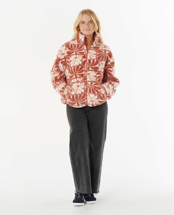Rip Curl Ty WilliamsÂ Polar Fleece Jacket-Brick