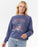 Rip Curl Surf Dept. Relaxed Raglan Crew Sweatshirt-Navy