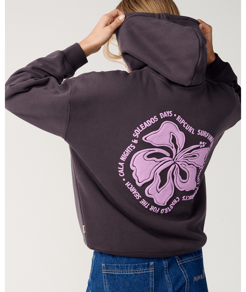 Rip Curl Surf Puff Heritage Hooded Sweatshirt-Nine Iron