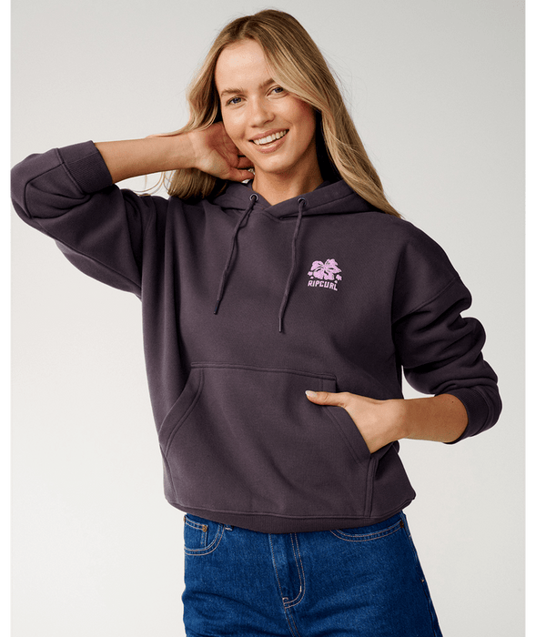 Rip Curl Surf Puff Heritage Hooded Sweatshirt-Nine Iron