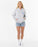 Rip Curl Surf Puff Heritage Hood Sweatshirt-Grey Marle