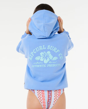 Rip Curl Surf Puff Heritage Sweatshirt-Cornflower Blue