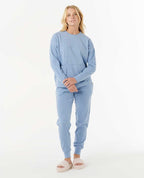 Rip Curl Cosy Fleece Sweatshirt-Blue Marle