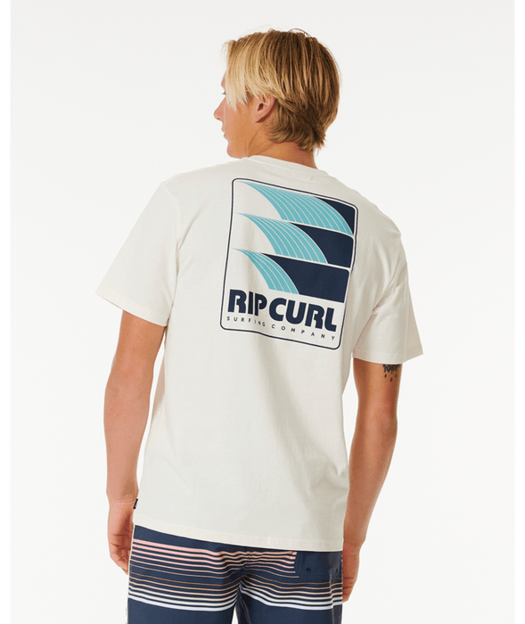 Rip Curl Surf Revival Line Up Tee-Bone