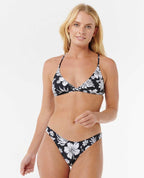Rip Curl Classic Surf Xback Tri Top-Black/White