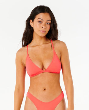Rip Curl Classic Surf Xback Tri Top-Electric Red