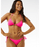 Rip Curl Classic Surf Sliding Tri Top-Hot Pink
