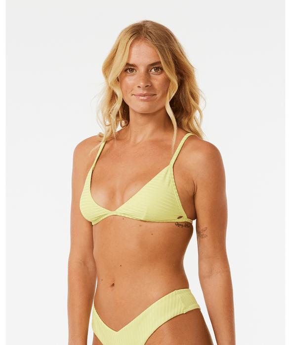 Rip Curl Premium Surf Fixed Tri Top-Bright Yellow