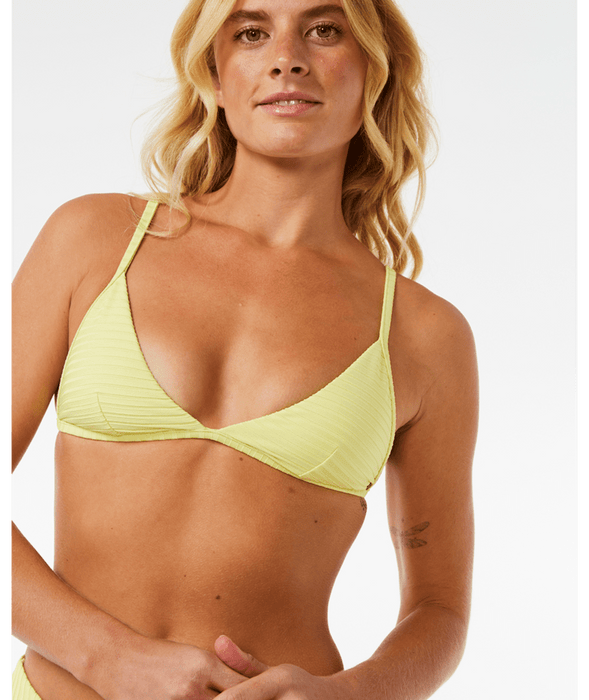 Rip Curl Premium Surf Fixed Tri Top-Bright Yellow