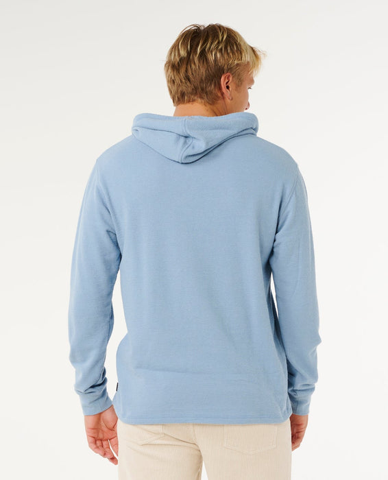 Rip Curl Pacific Rinse Tex Hooded Sweatshirt-Faded Denim