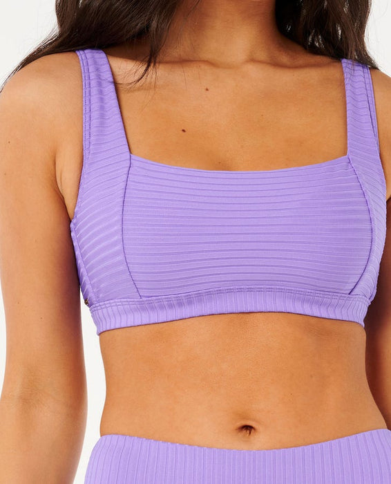 Rip Curl Premium Surf D-DD Crop Top-Purple