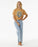 Rip Curl Block Party Crop Tee-Light Brown