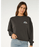 Rip Curl Bells Heritage Crew Sweatshirt-Washed Black