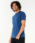 Rip Curl Plain Pocket Tee-Washed Navy