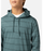 Rip Curl Plain Stripe Hooded L/S Tee-Bluestone