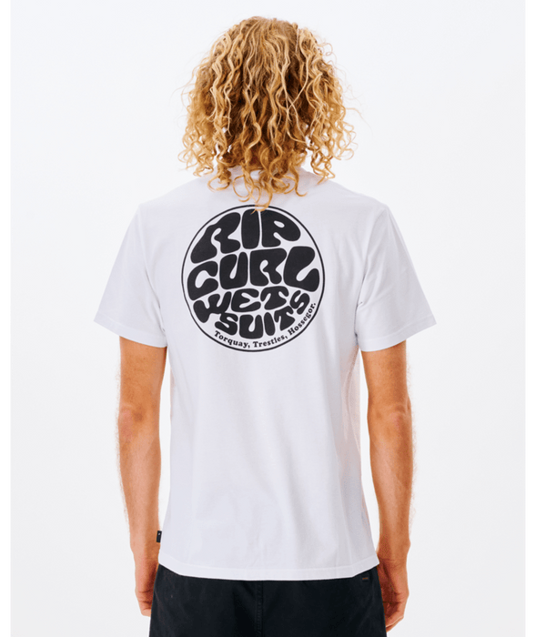 Rip Curl Wetsuit Icon Tee-White