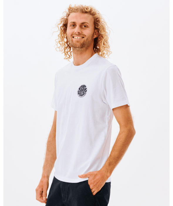 Rip Curl Wetsuit Icon Tee-White