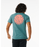 Rip Curl Wetsuit Icon Tee-Bluestone