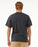 Rip Curl Pill Icon Tee-Washed Black