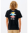 Rip Curl Search Icon Tee-Black