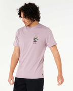 Rip Curl Search Icon Tee-Smokey Grape