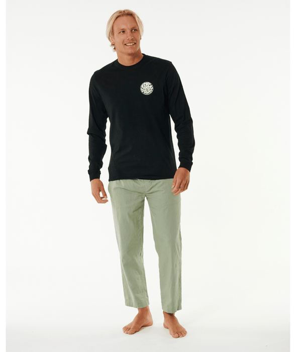 Rip Curl Wetsuit Icon L/S Tee-Black
