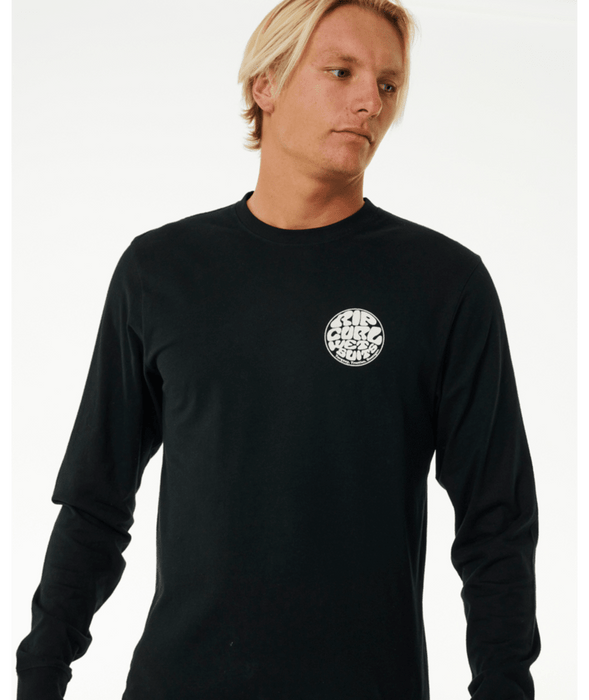 Rip Curl Wetsuit Icon L/S Tee-Black
