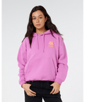 Rip Curl Topanga Canyon Heritage Hood Sweatshirt-Purple Pink