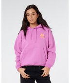 Rip Curl Topanga Canyon Heritage Hood Sweatshirt-Purple Pink