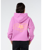Rip Curl Topanga Canyon Heritage Hood Sweatshirt-Purple Pink