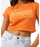 Rip Curl Summer Solstice Baby Tee-Bright Orange